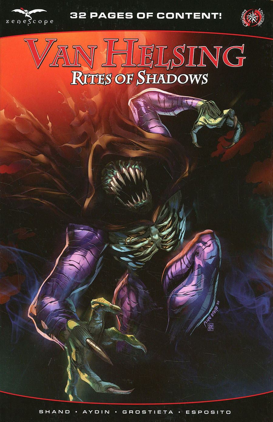 Grimm Fairy Tales Presents Van Helsing Rites Of Shadows #1 (One Shot) Cover B Alan Otero