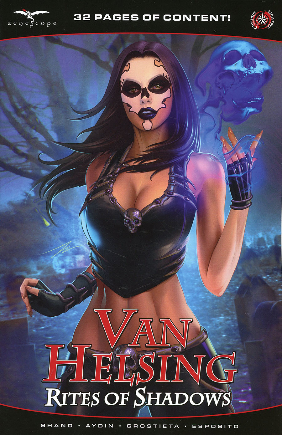 Grimm Fairy Tales Presents Van Helsing Rites Of Shadows #1 (One Shot) Cover C Meguro