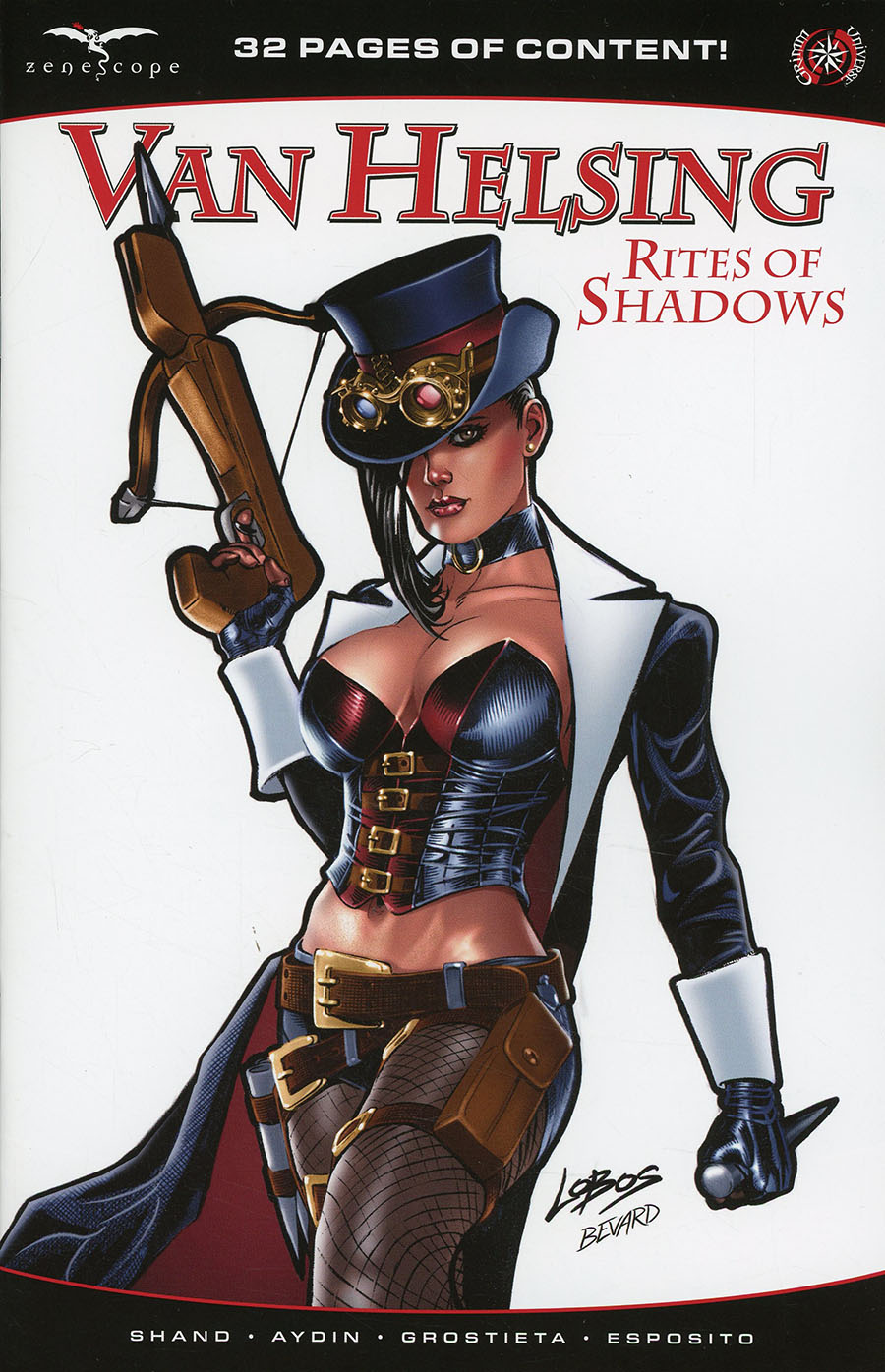 Grimm Fairy Tales Presents Van Helsing Rites Of Shadows #1 (One Shot) Cover D Lobos