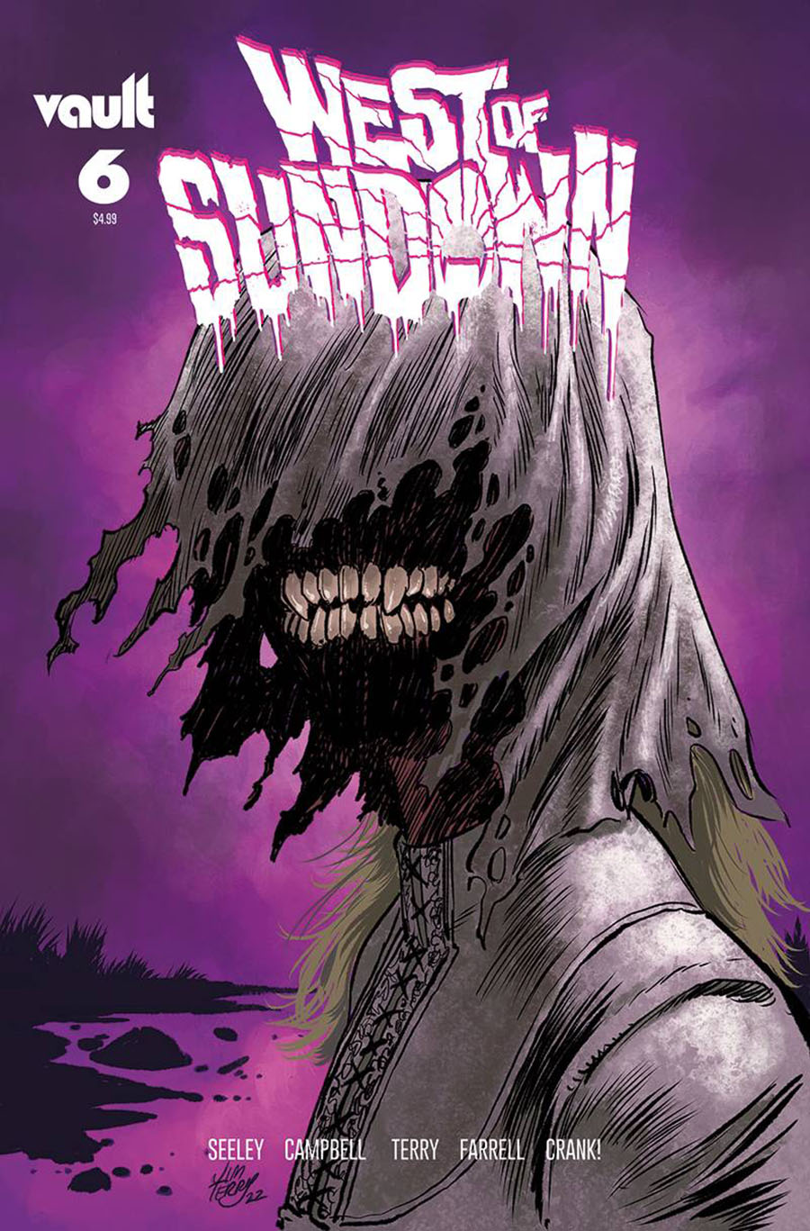 West Of Sundown #6 Cover B Variant Jim Terry Cover