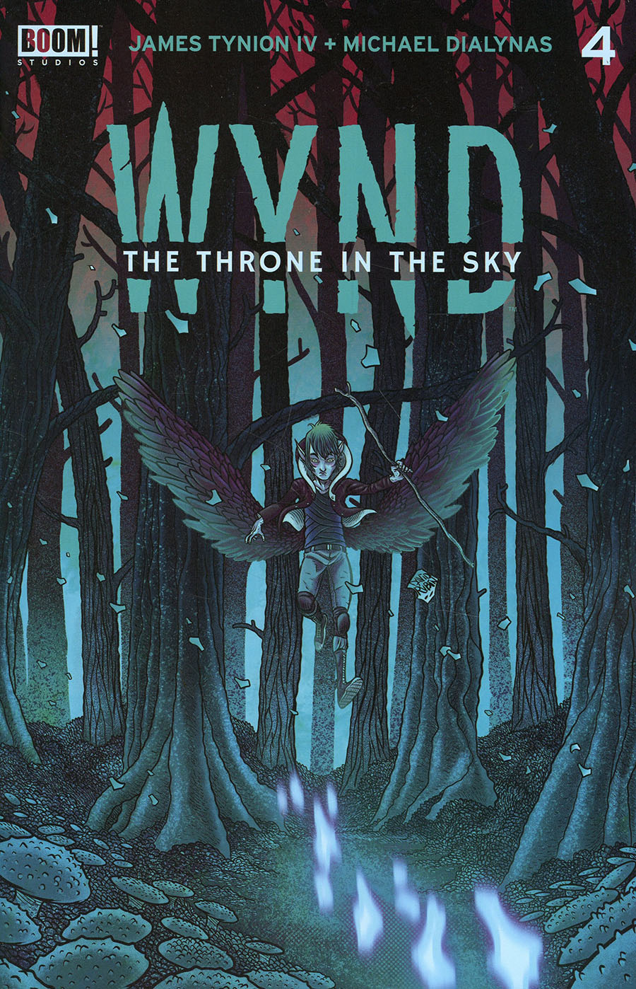 Wynd The Throne In The Sky #4 Cover B Variant David Rubin Cover