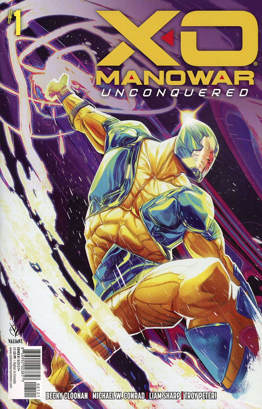 X-O Manowar Unconquered #1 Cover B Variant Nimit Malavia Cover