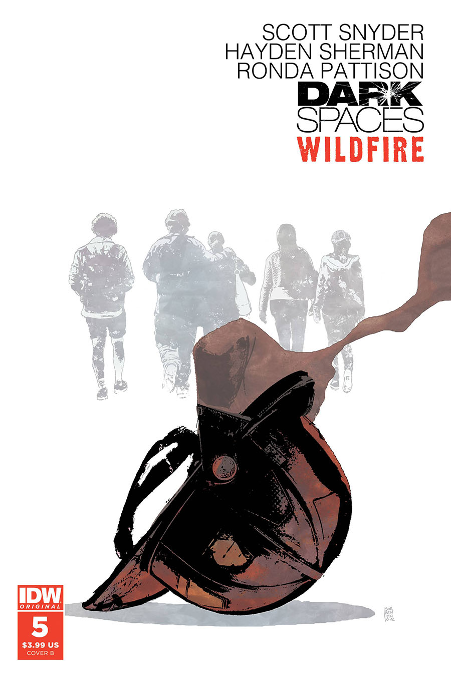 Dark Spaces Wildfire #5 Cover B Variant Andrea Sorrentino Cover