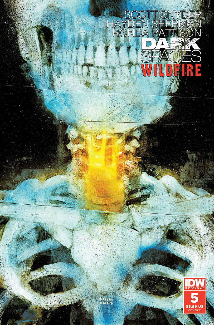 Dark Spaces Wildfire #5 Cover D Variant Martin Simmonds Cover