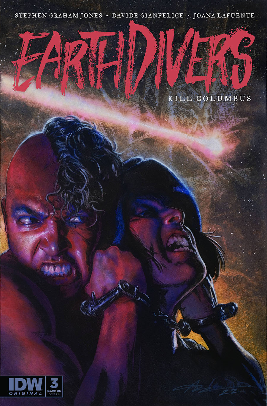 Earthdivers Kill Columbus #3 Cover C Variant Aaron Campbell Cover
