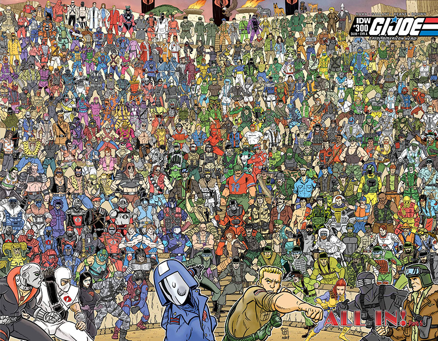 GI Joe A Real American Hero #300 Cover A Regular Jamie Sullivan Wraparound Cover