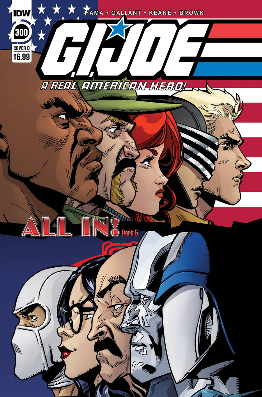 GI Joe A Real American Hero #300 Cover D Variant Kieran McKeown Cover