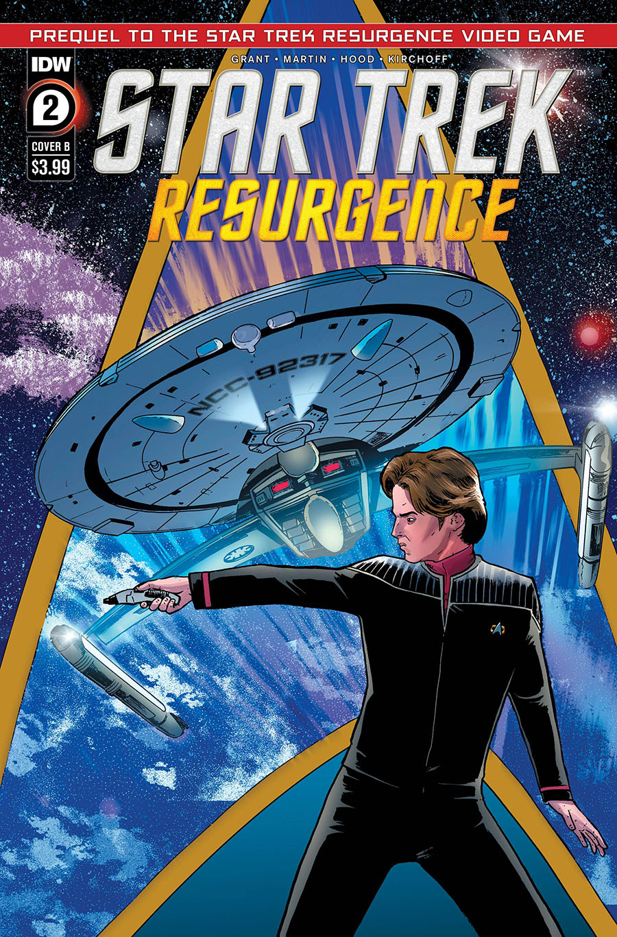 Star Trek Resurgence #2 Cover B Variant Sean Von Gorman Cover