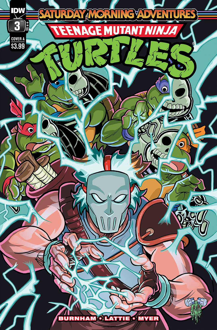Teenage Mutant Ninja Turtles Saturday Morning Adventures #3 Cover A Regular Tim Lattie Cover