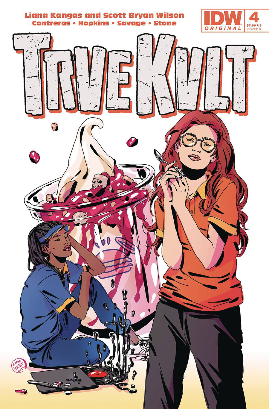 Trve Kvlt #4 Cover B Variant Maria Llovet Cover