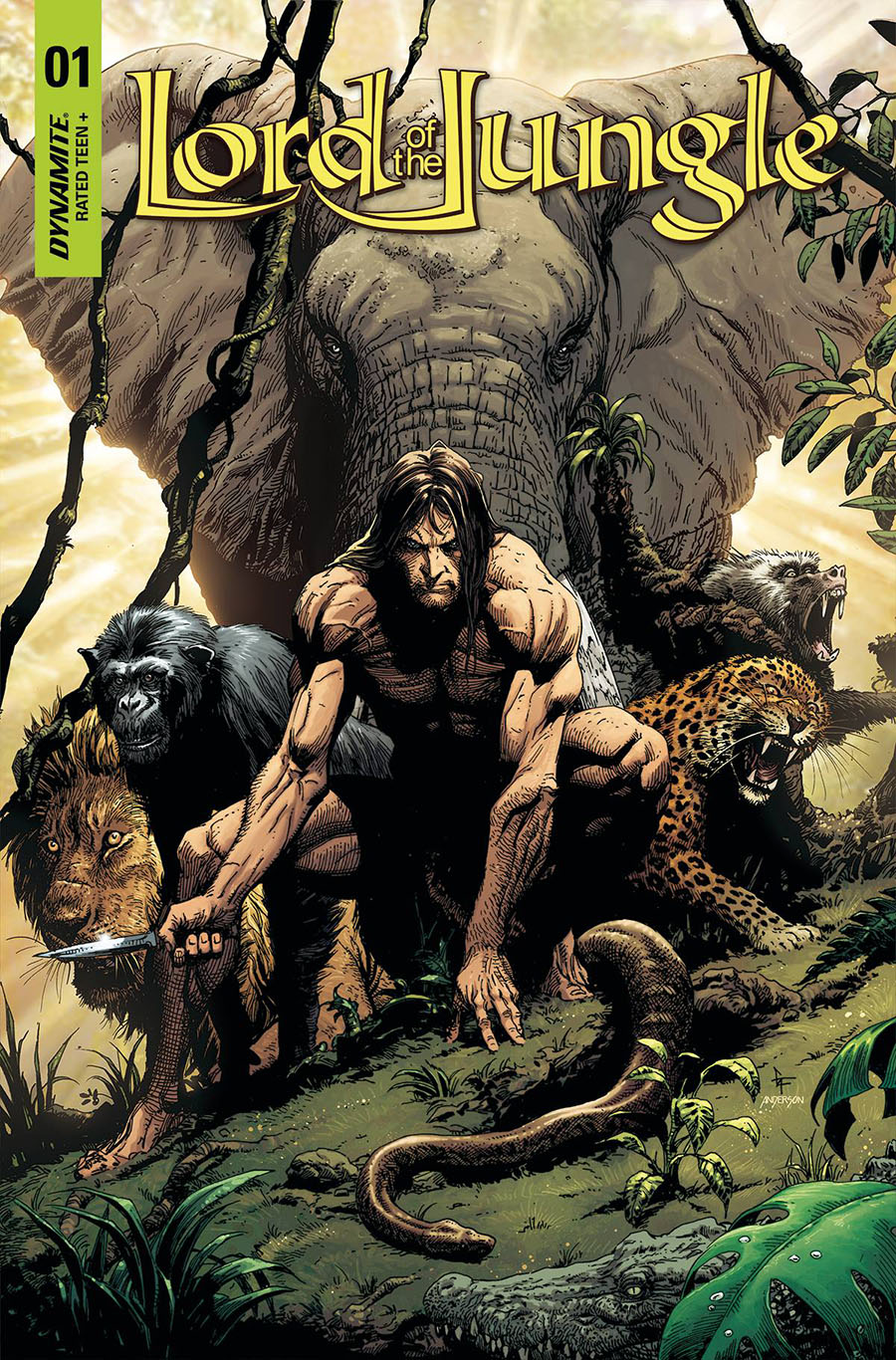 Lord Of The Jungle Vol 2 #1 Cover A Regular Gary Frank Cover