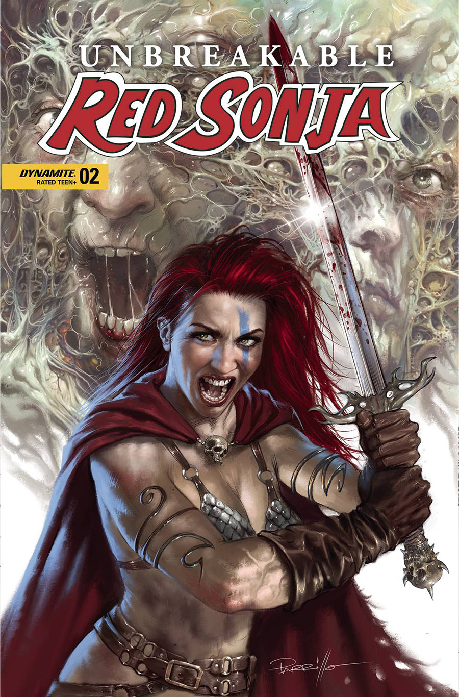 Unbreakable Red Sonja #2 Cover A Regular Lucio Parrillo Cover