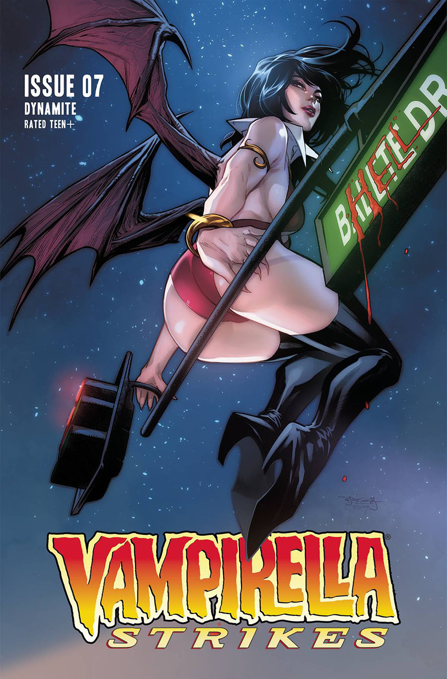 Vampirella Strikes Vol 3 #7 Cover B Variant Stephen Segovia Cover