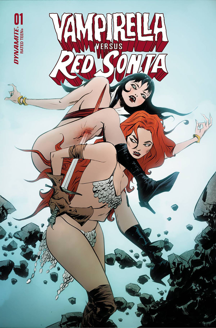 Vampirella vs Red Sonja #1 Cover D Variant Jae Lee Cover