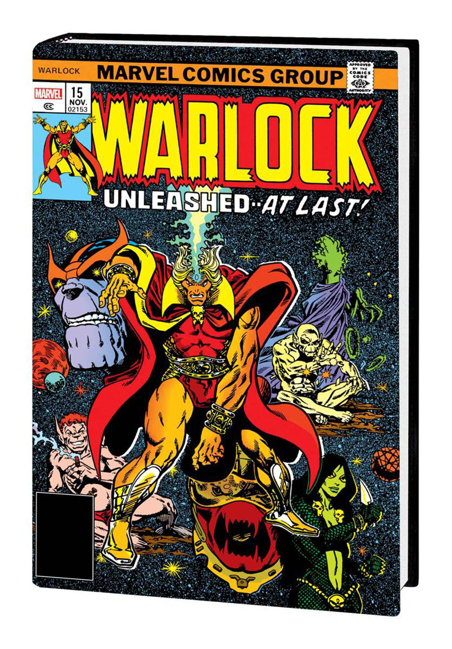 Adam Warlock Omnibus HC Direct Market Jim Starlin Variant Cover