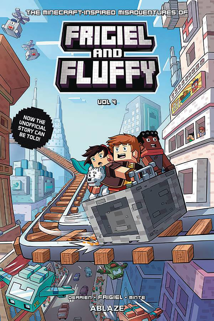 Minecraft-Inspired Misadventures Of Frigiel & Fluffy Vol 4 HC