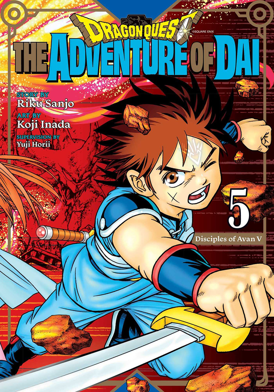 Dragon Quest Adventure Of Dai Vol 5 Disciples Of Avan V GN
