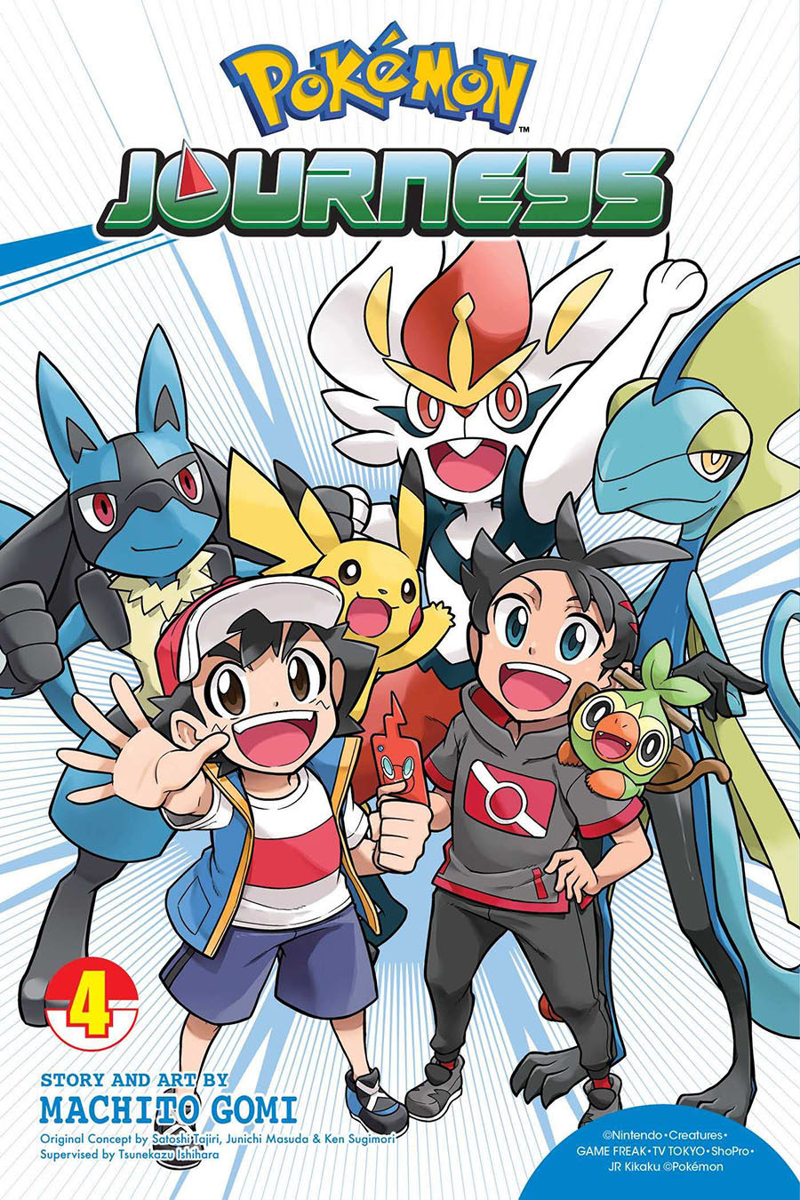 Pokemon Journeys Vol 4 GN