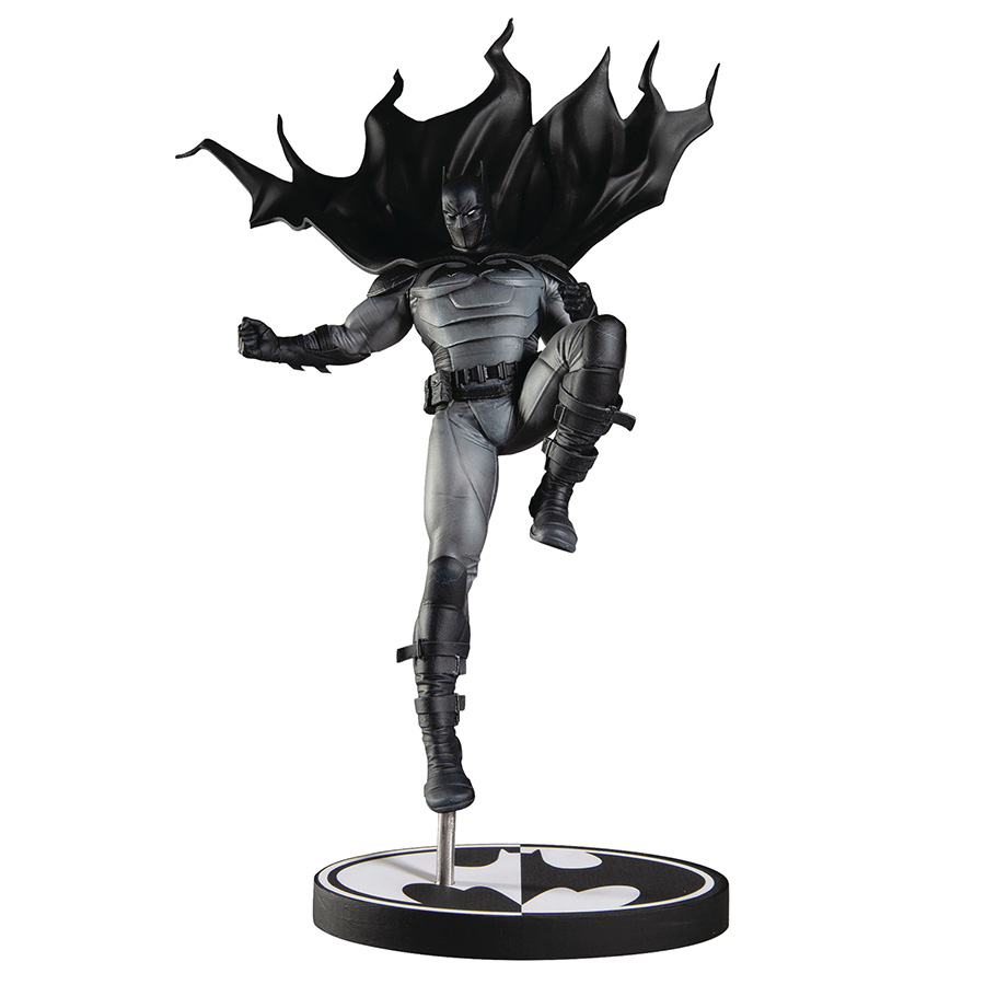 Batman Black & White Series Original Mini Statue By Olivier Coipel