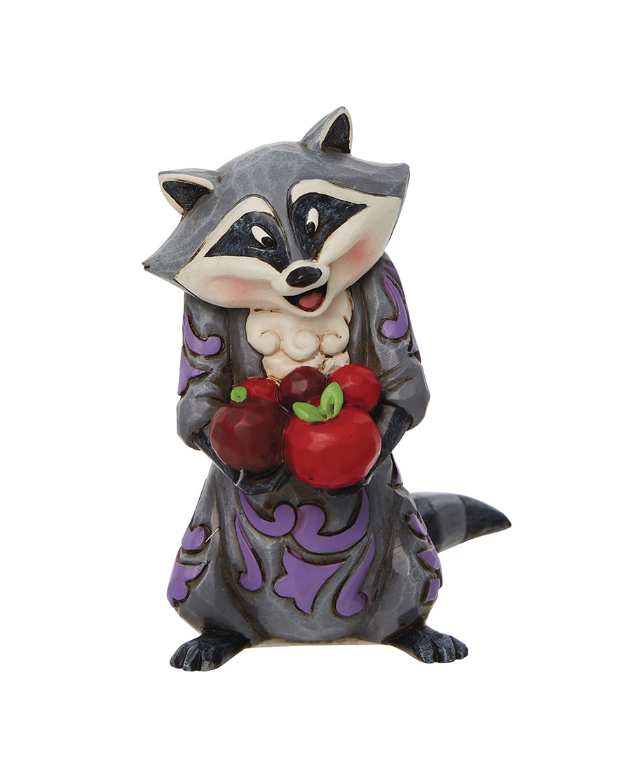 Disney Traditions Mini Figurine - Pocahontas Meeko 3.25-Inch