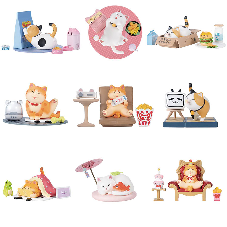 Miao Ling Dang A Good Relaxing Time Mini Figure Blind Mystery Box