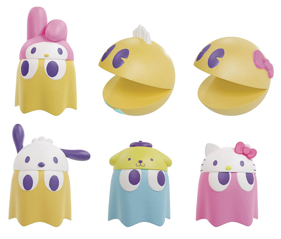 Pac-Man x Sanrio Character Chokorin Mascot Vol 1 Trading Figure Blind Mystery Box