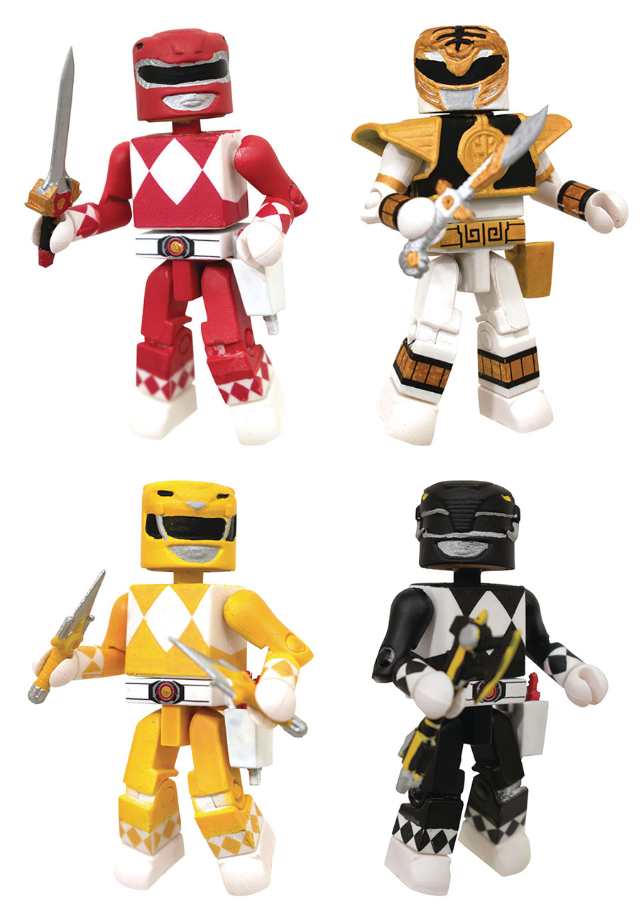Mighty Morphin Power Rangers Minimates Series 2 Box Set