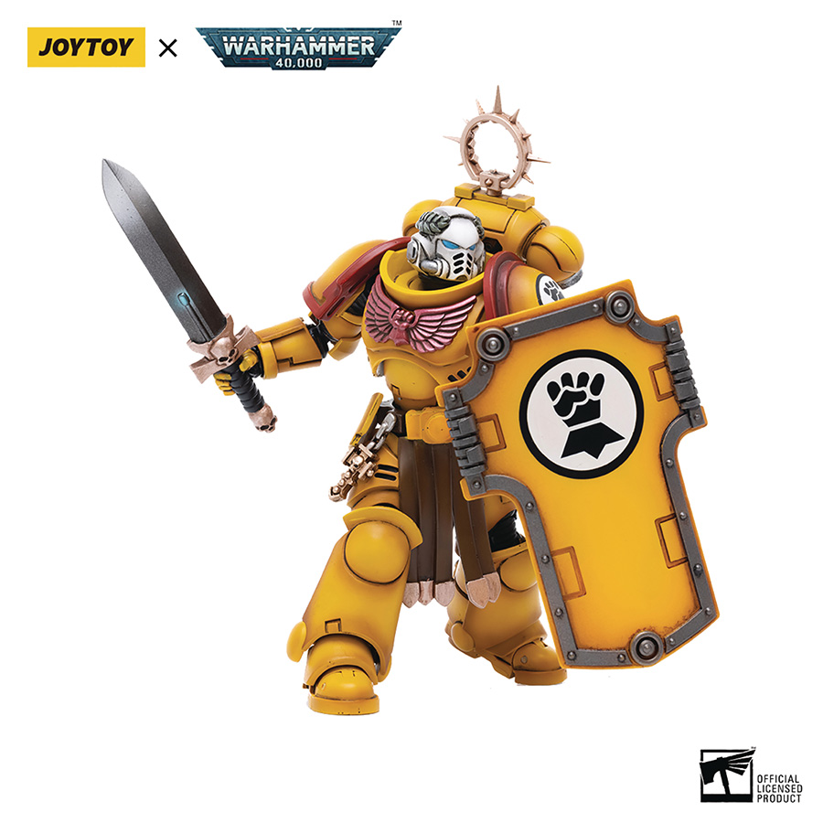 Joytoy Warhammer 40000 Imperial Fists Veteran Brother Thracius 1/18 Scale Action Figure