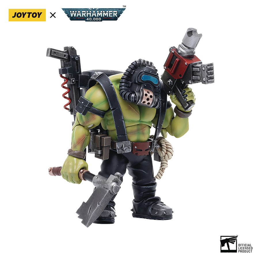 Joytoy Warhammer 40000 Ork Kommandos 1/18 Scale Action Figure - Dakka Boy Snarit
