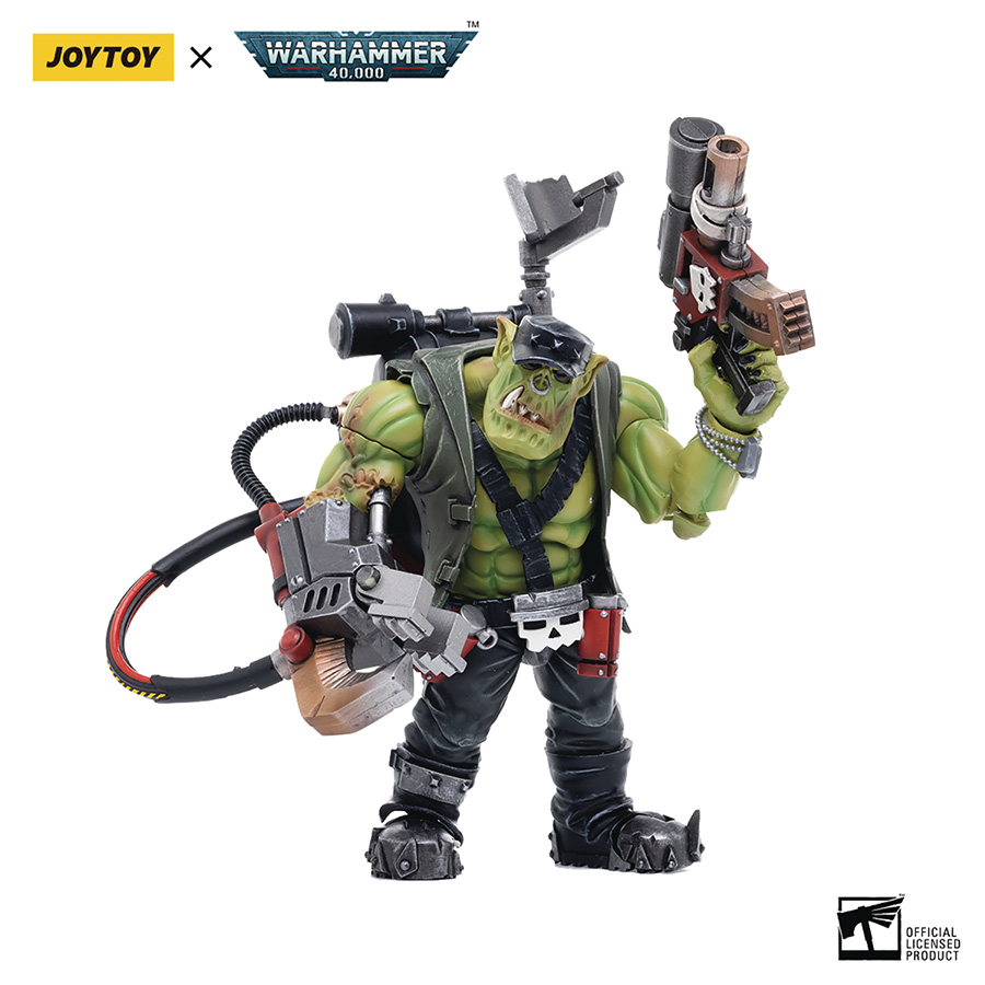 Joytoy Warhammer 40000 Ork Kommandos 1/18 Scale Action Figure - Nob Nazbog