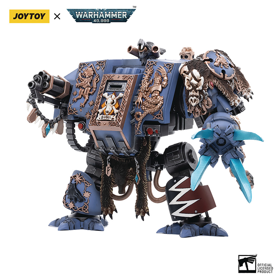 Joytoy Warhammer 40000 Space Wolves Bjorn The Fell-Handed 1/18 Scale Action Figure