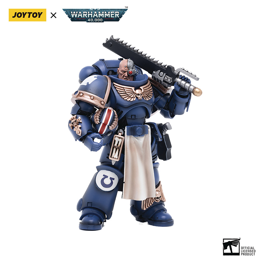 Joytoy Warhammer 40000 Ultramarines 1/18 Scale Action Figure - Primaris Lieutenant Horatius