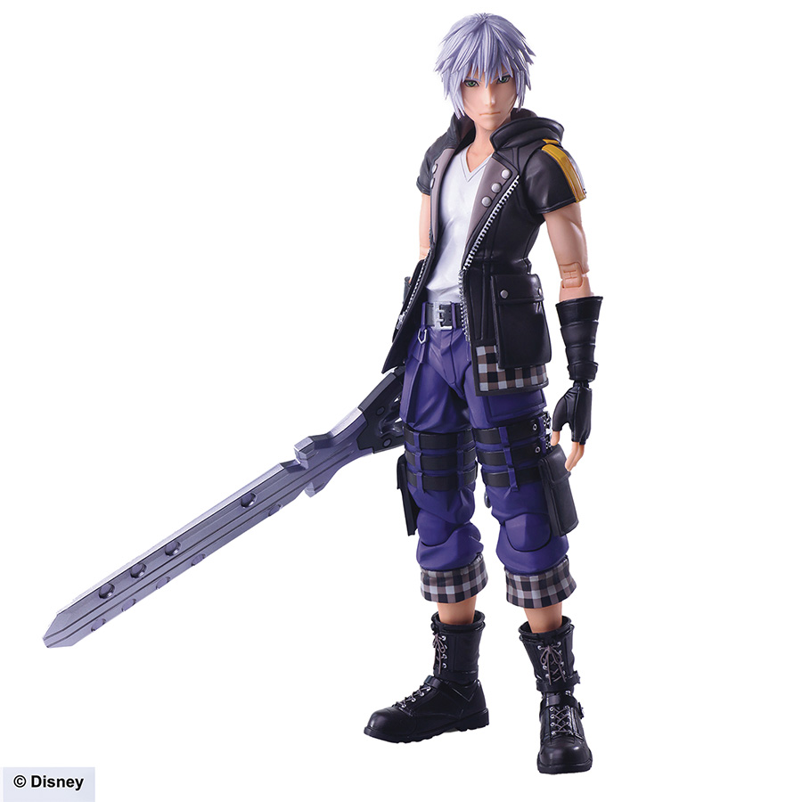 Kingdom Hearts III Play Arts Kai Action Figure - Riku Regular Edition