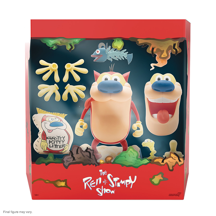 Ren & Stimpy Ultimates Wave 1 Stimpy Action Figure