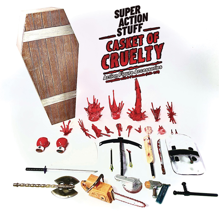 Super Action Stuff Casket Of Cruelty Figure Accessory Set