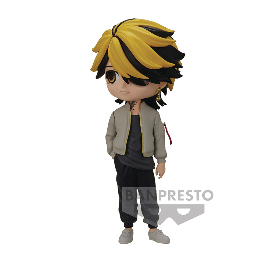 Tokyo Revengers Kazutora Hanemiya Q-Posket Figure - Version A