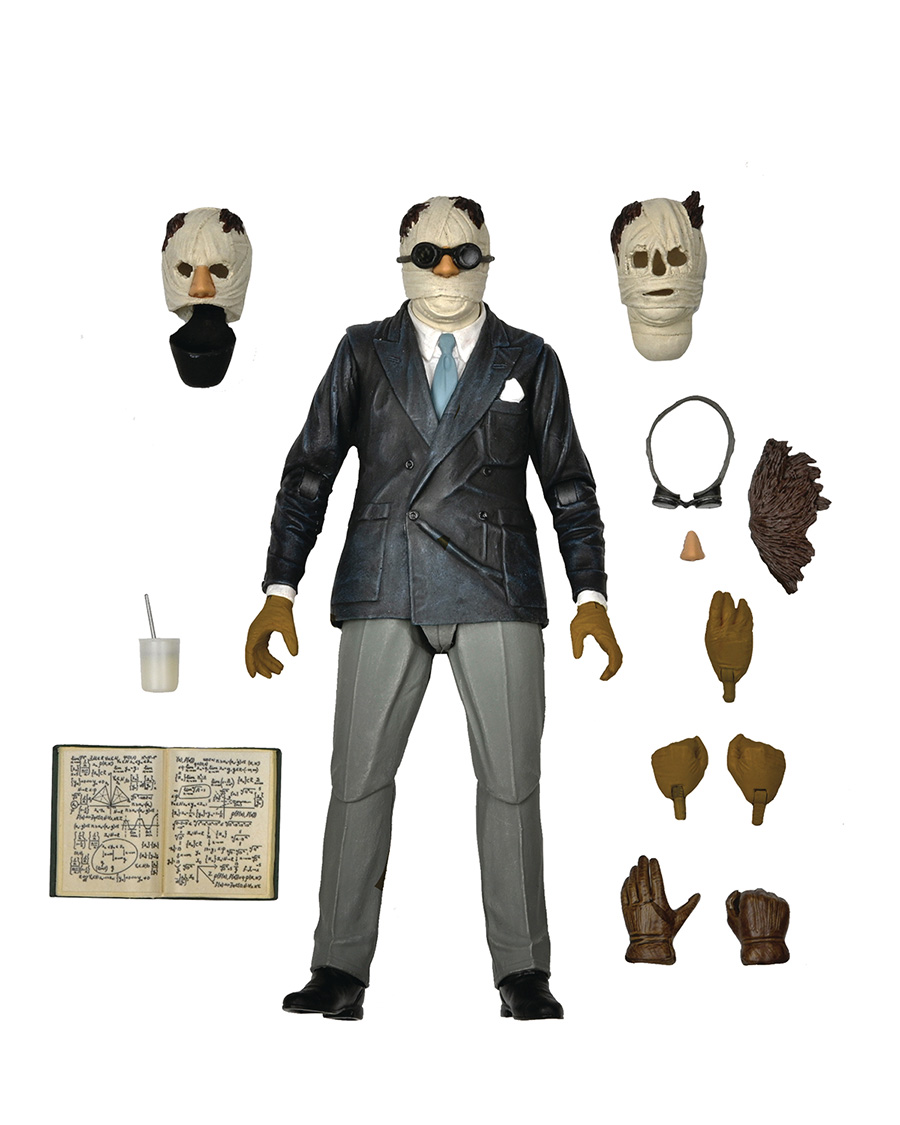 Universal Monsters Invisible Man Ultimate 7-Inch Action Figure