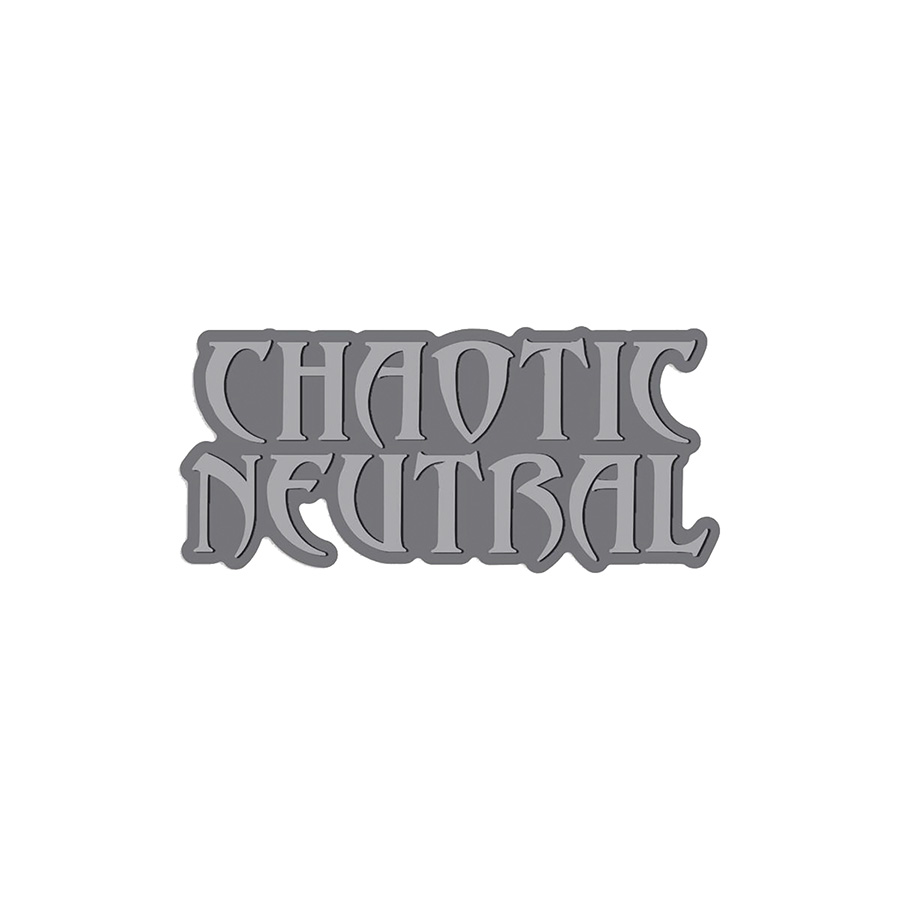 Moral Alignment Enamel Pin - Chaotic Neutral