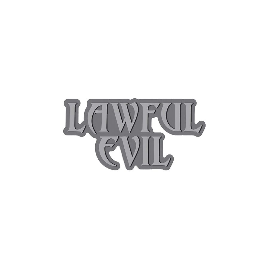 Moral Alignment Enamel Pin - Lawful Evil