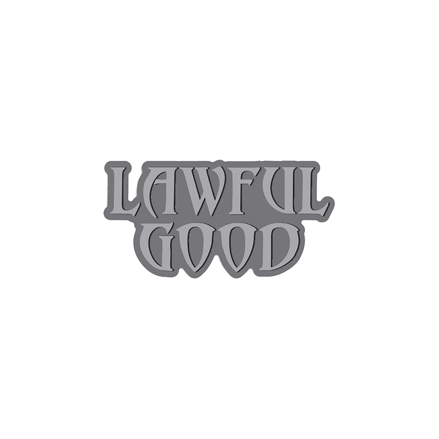 Moral Alignment Enamel Pin - Lawful Good