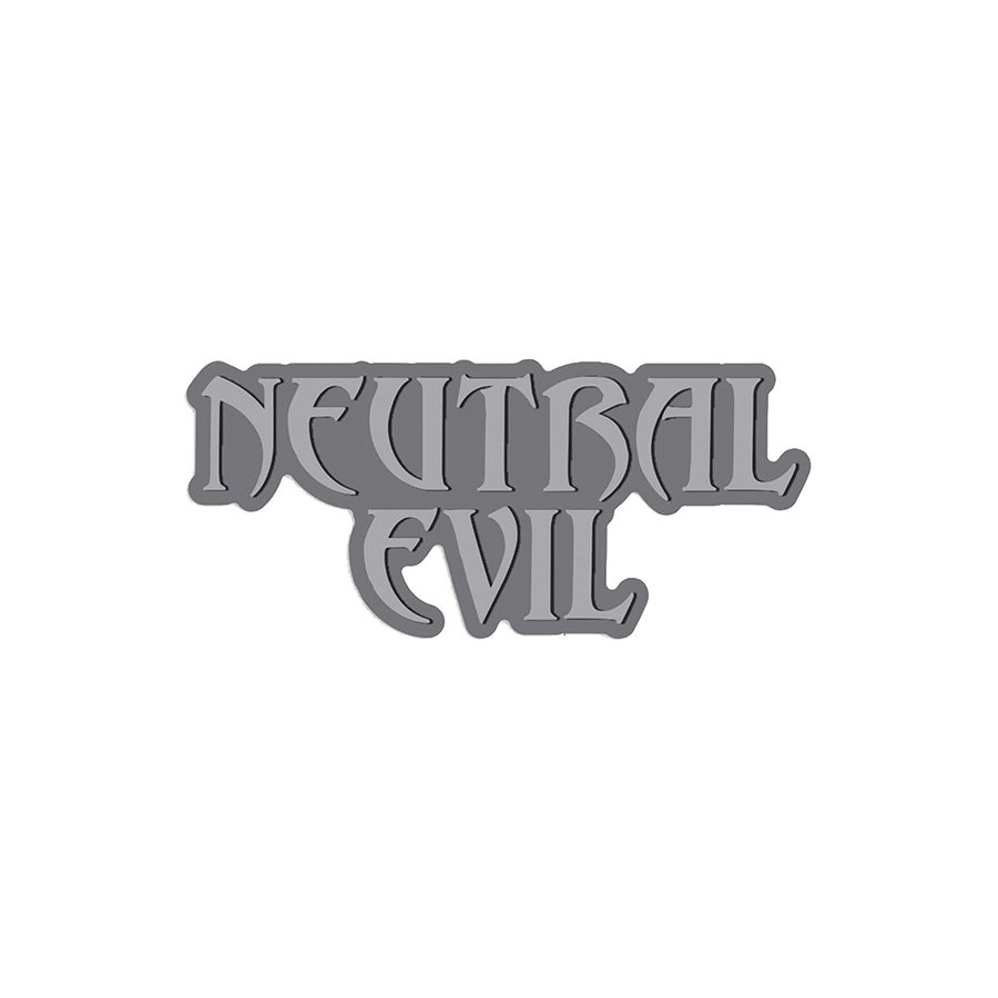 Moral Alignment Enamel Pin - Neutral Evil