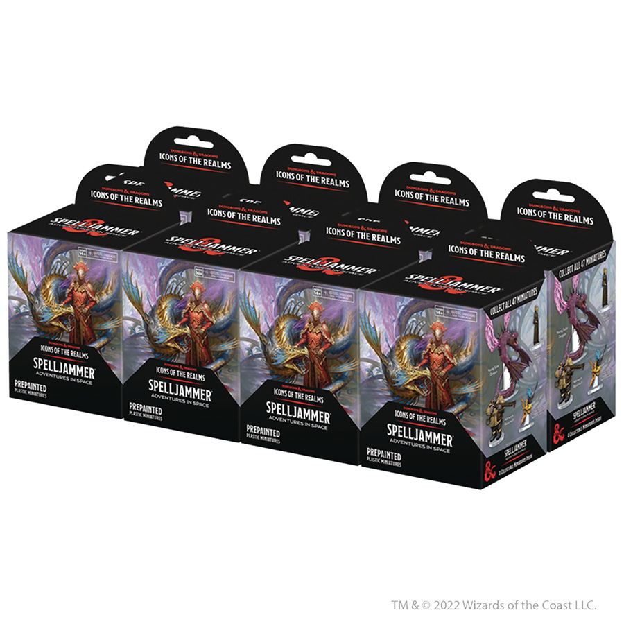 Dungeons & Dragons Icons Of The Realms Set 24 Spelljammer Adventures Space Booster Brick