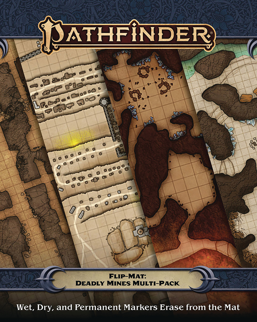 Pathfinder Flip-Mat - Deadly Mines Multi Pack