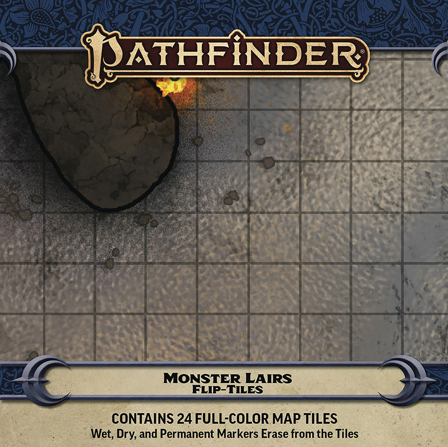 Pathfinder Flip-Tiles - Monster Lairs