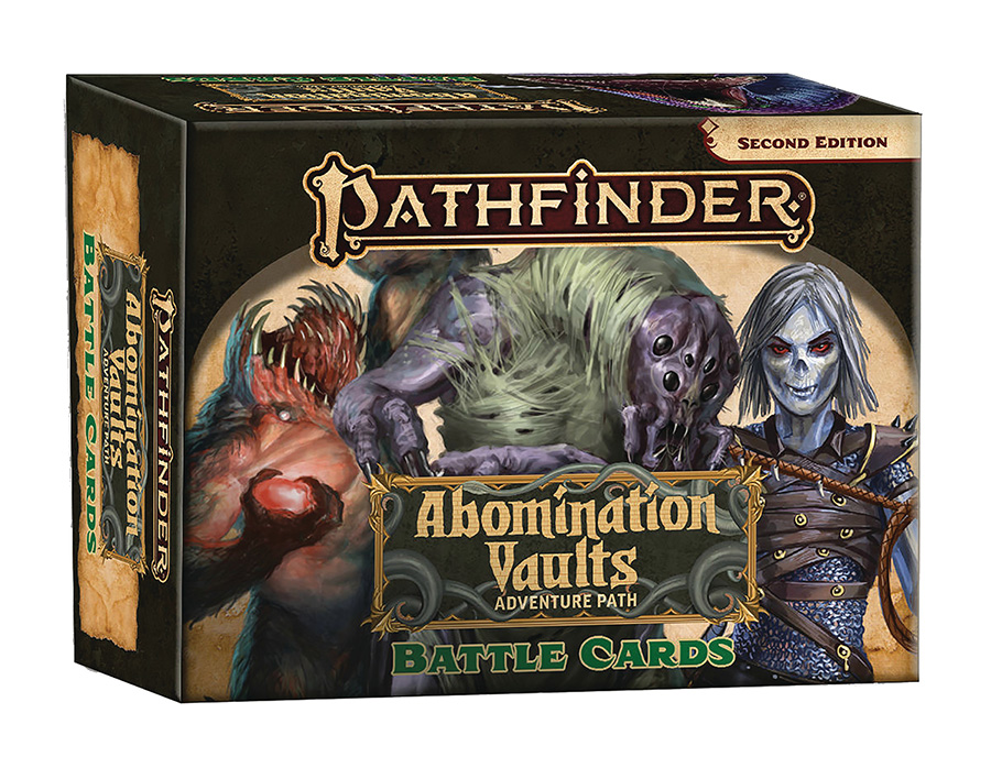 Pathfinder RPG Abomination Vaults Battle Cards