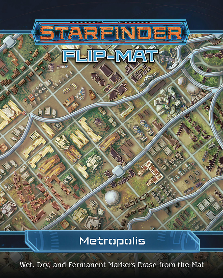 Starfinder RPG Flip-Mat - Metropolis
