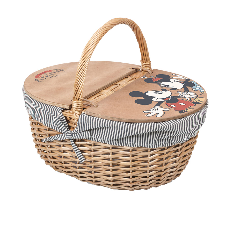 Mickey & Minnie Country Picnic Basket