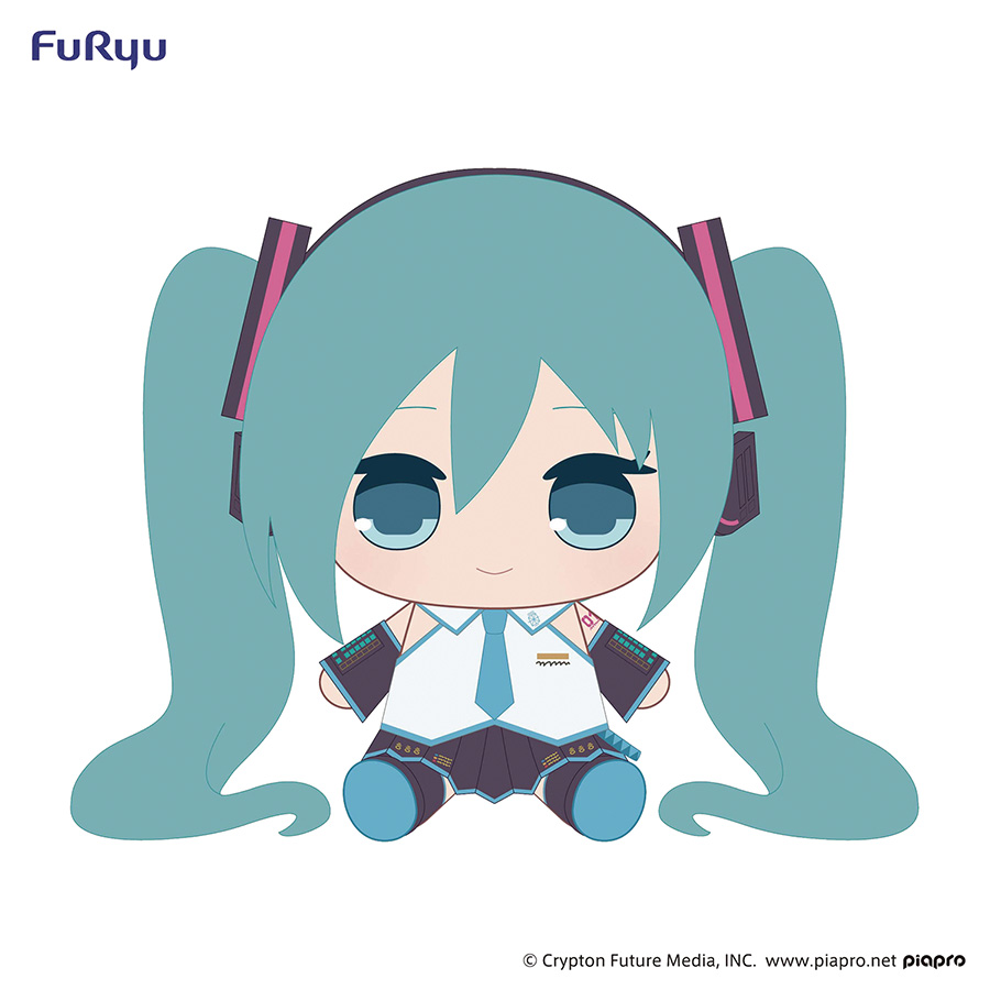 Hatsune Miku Kyurumaru Big Plush Toy - Classic Outfit