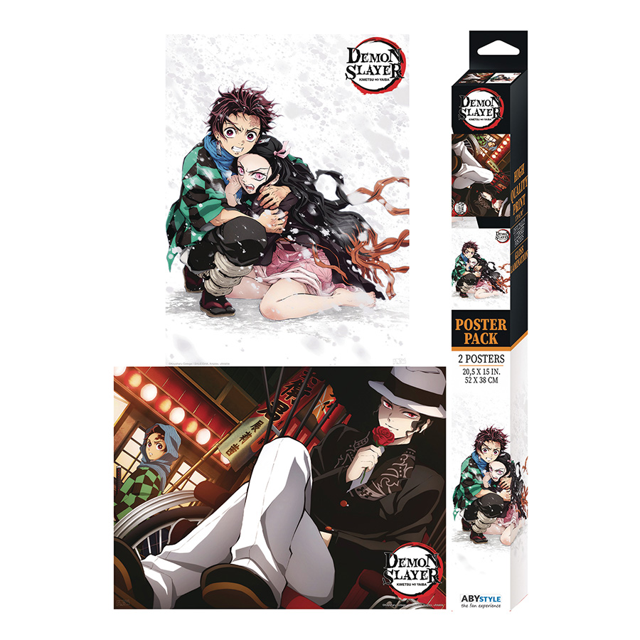 Demon Slayer Kimetsu No Yaiba 2-Piece Poster Pack Series 3