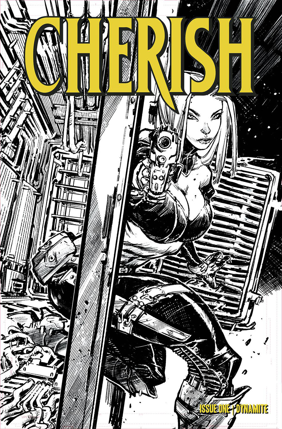 Cherish #1 Cover E Incentive Eric Canete Black & White Cover